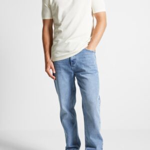 Luxe Polo Top With Zip - Off White